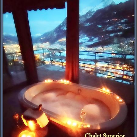 Chalet Con Jacuzzi Vista Montagne Aosta Pokoj fotografie