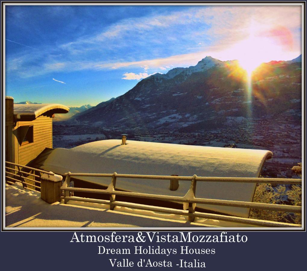 Chalet Con Jacuzzi Vista Montagne Aosta Exteriér fotografie