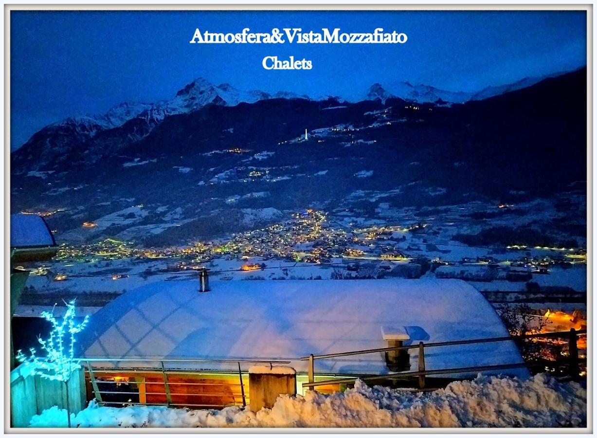 Chalet Con Jacuzzi Vista Montagne Aosta Exteriér fotografie