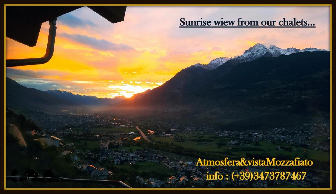 Chalet Con Jacuzzi Vista Montagne Aosta Exteriér fotografie
