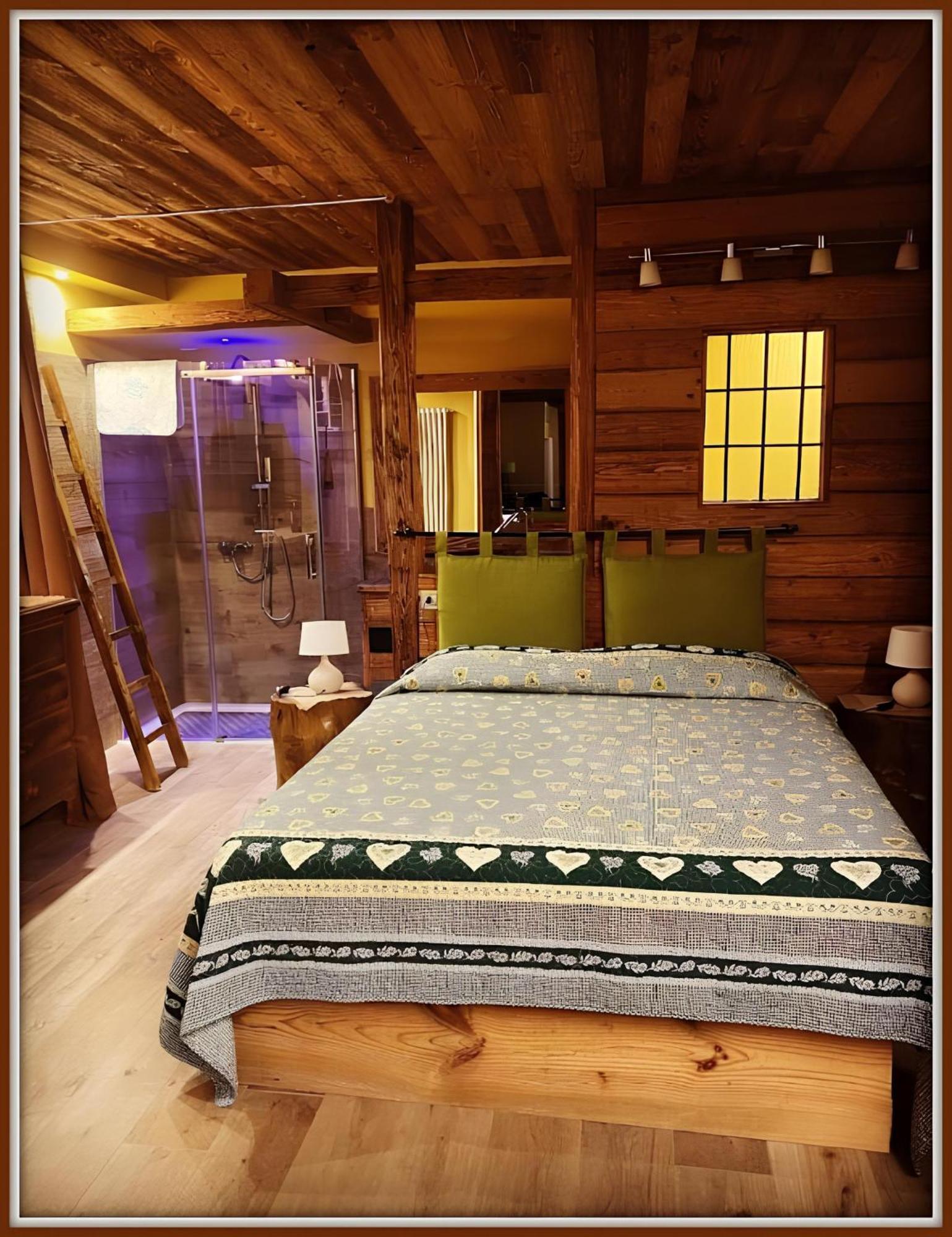 Chalet Con Jacuzzi Vista Montagne Aosta Pokoj fotografie
